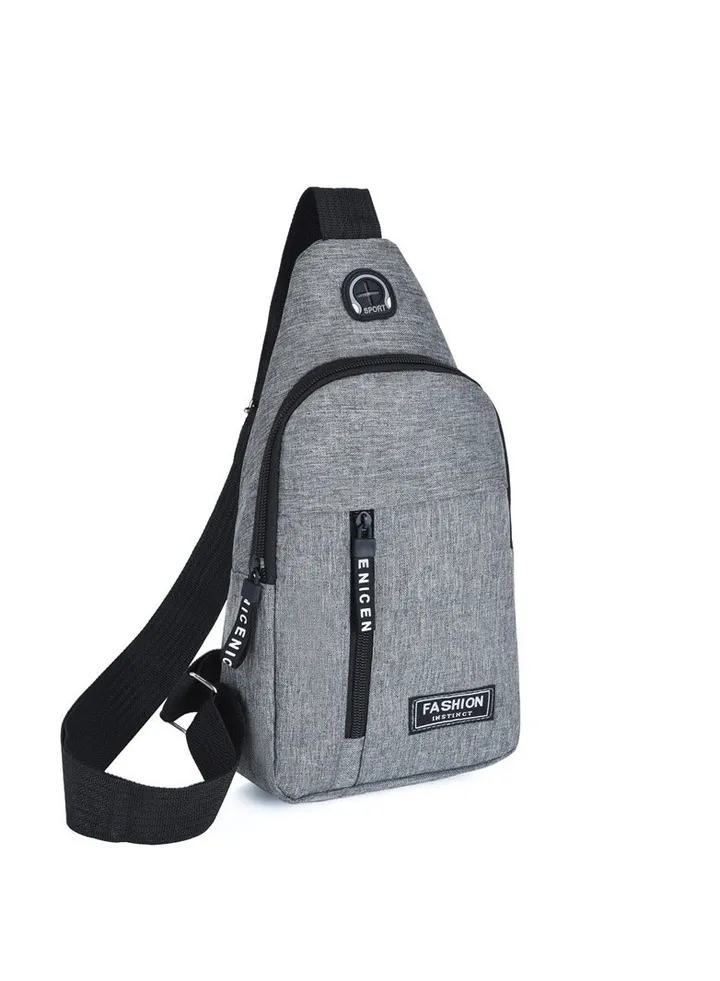 Men's Oxford Chest Bag,Multi-purpose sports outdoor leisure backpack, Crossbody bag