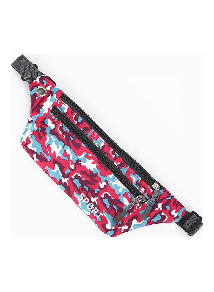 Camouflage Printed Sports Waist Bag 20 x 15cm