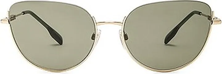 Burberry Harper Sunglasses in Metallic Silver