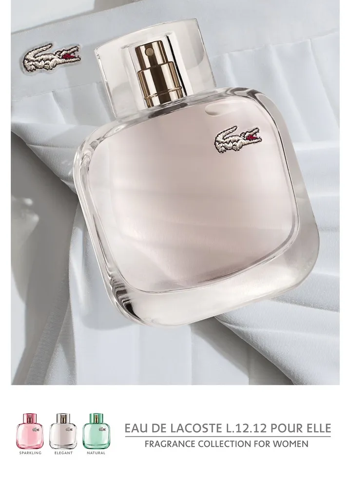 Lacoste L.12.12 Elegant Eau de Toilette 90ml