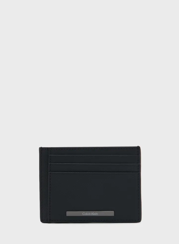 Logo Multi Compartment Card Holder