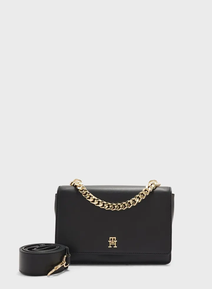 Refined Medium Chain Crossbody Bag