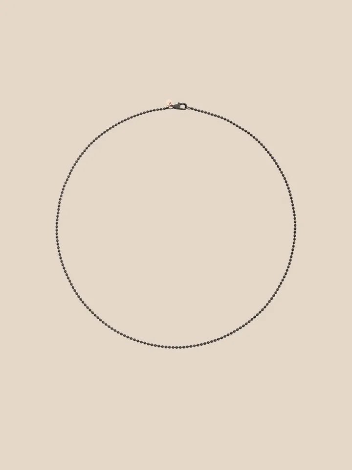 Bollicine Dodo necklace in silver and pvd and rose gold plate