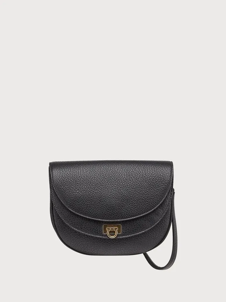 Ferragamo Women Gancini cross body bag Black