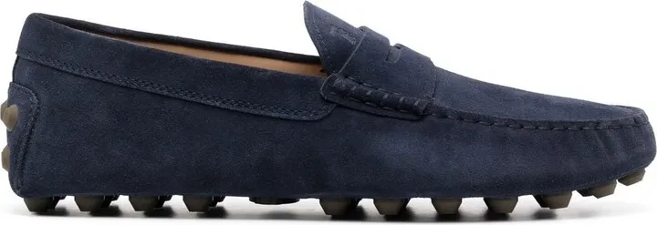 Gommino suede loafers
