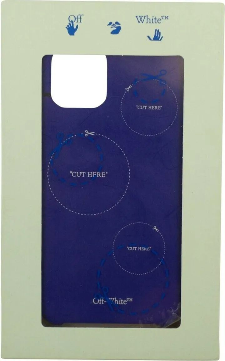 Blue Cut Here iPhone 11 Pro Cover