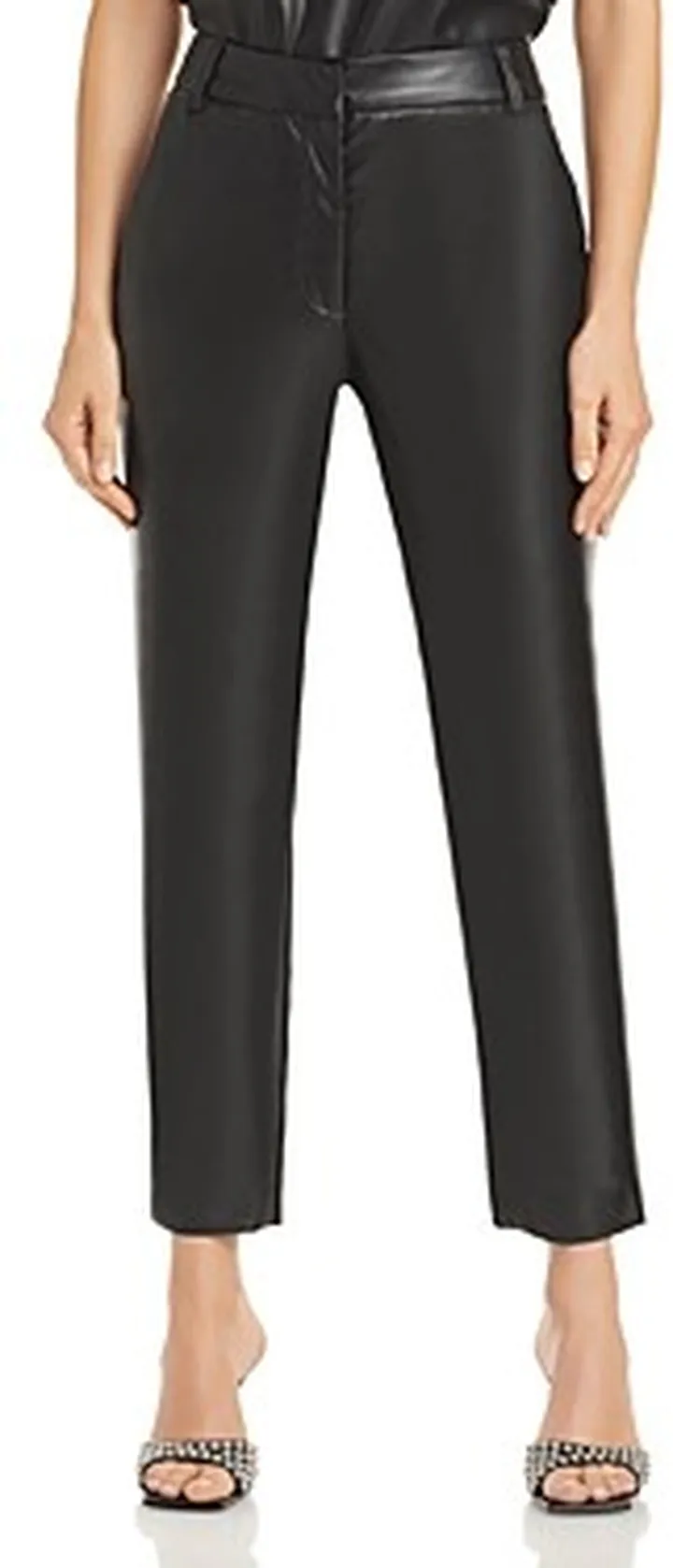 Velvet by Graham & Spencer Honey Faux Leather Pants