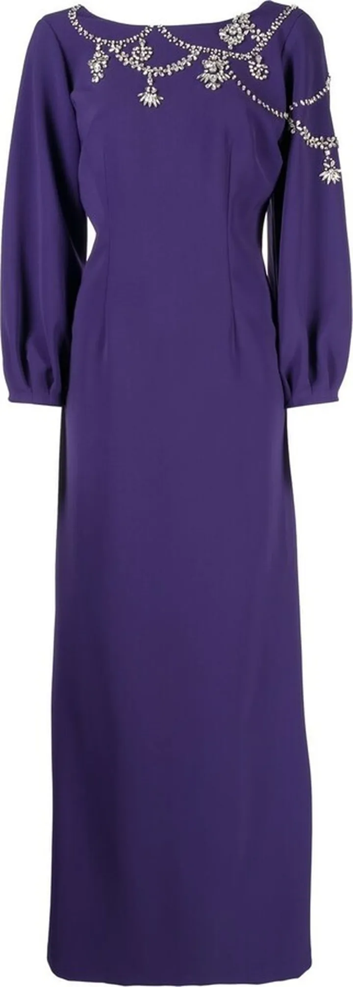 Giselle crystal-embellished gown