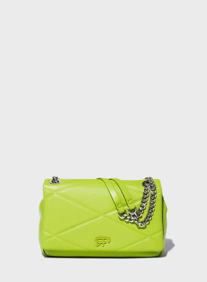 Chain Detailed Crossbody Bag