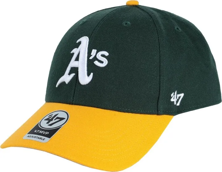 '47 Cappellino Sure Shot Mvp Snapback Oakland Athletics Hat Green
