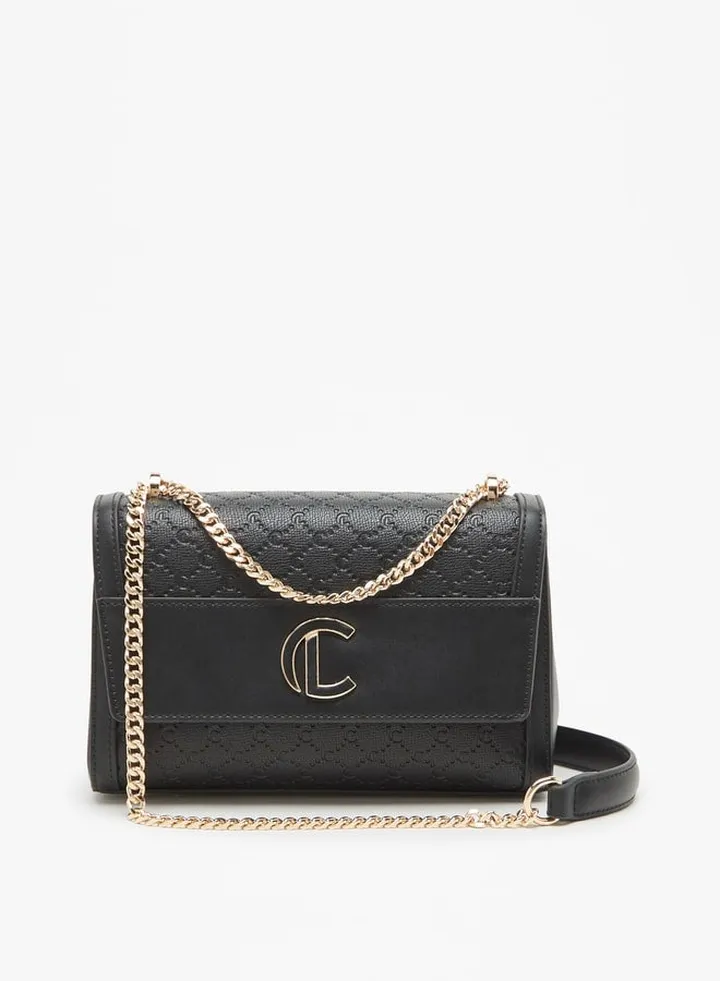 Women's Textured Crossbody Bag