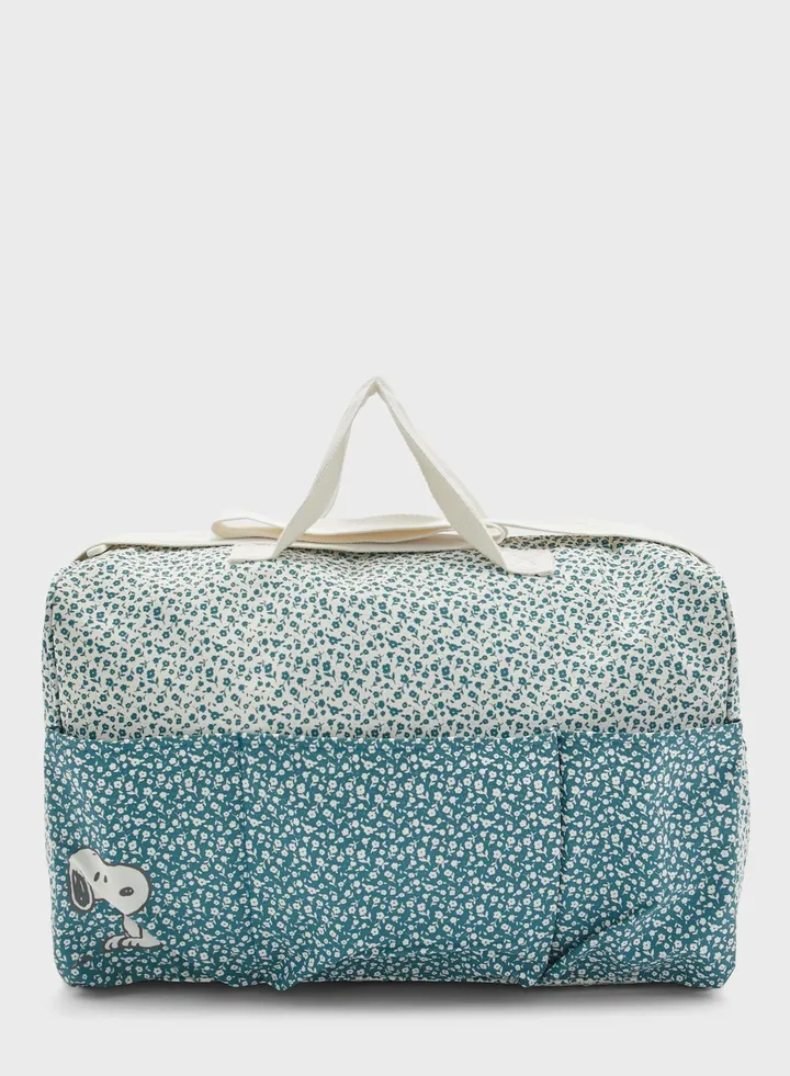 Top Handle Zip Over Cosmetic Bag