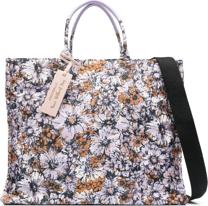 Never Without floral-print tote bag