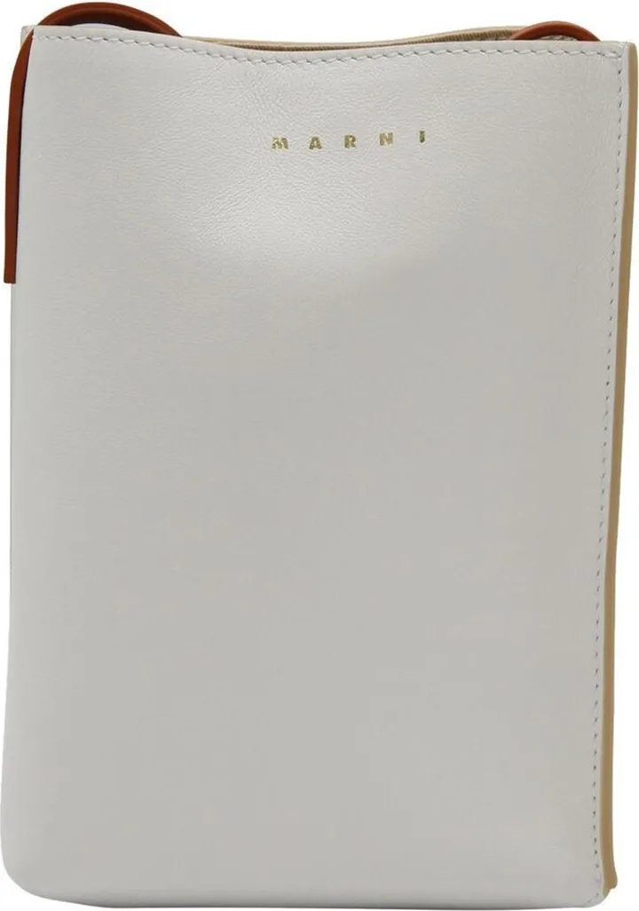 Marni Logo Printed Shoulder Bag