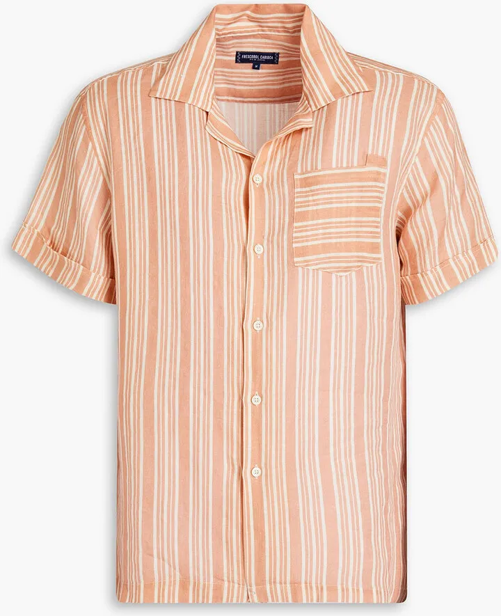 Thomas striped linen shirt