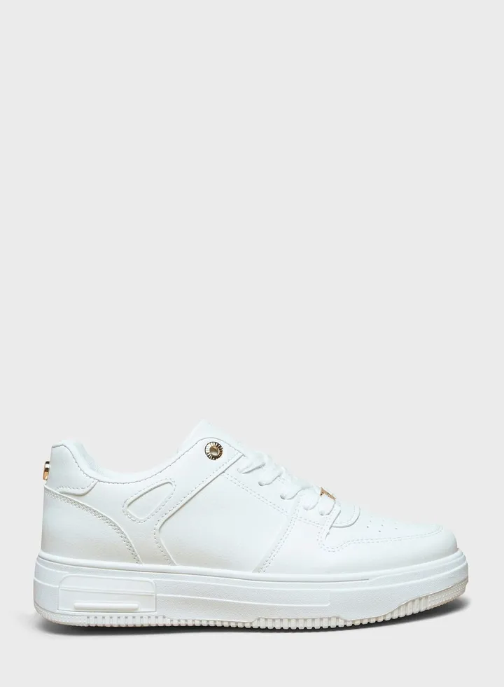 Lace Up Low Top Sneakers