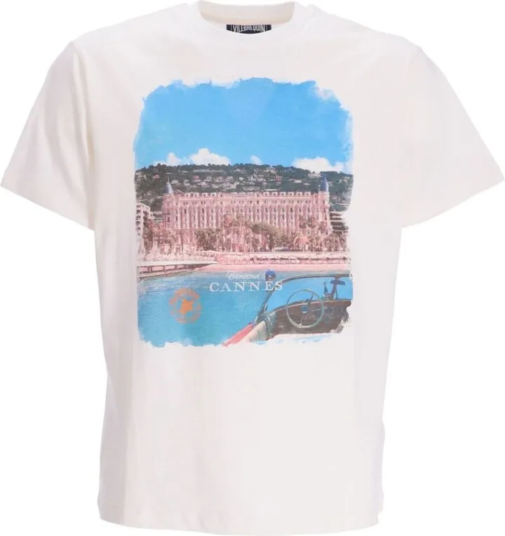 graphic-print cotton T-shirt
