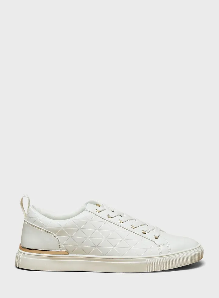 Lace Up Low Top Sneakers