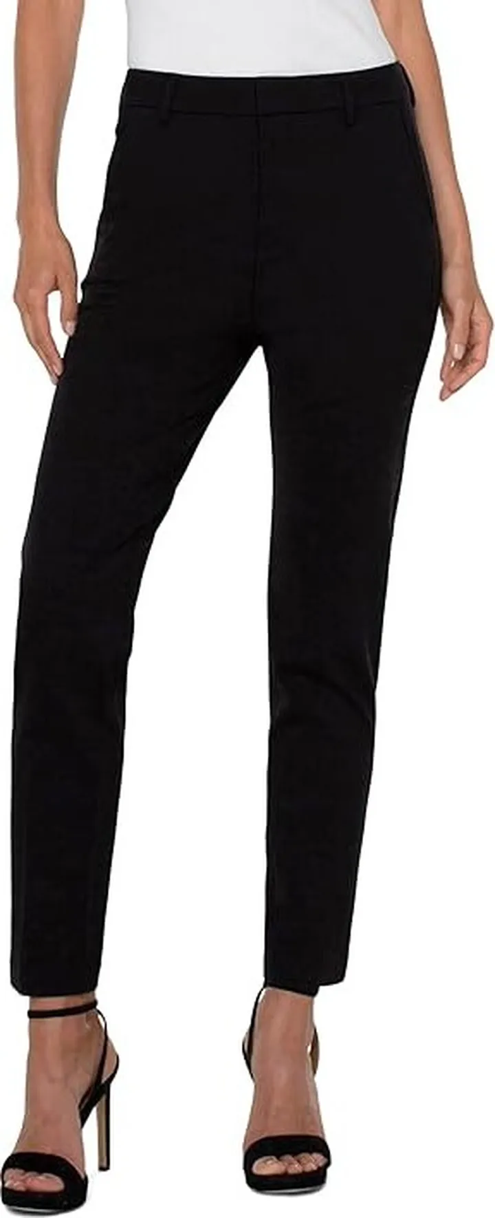 Liverpool Kelsey High-Rise Skinny Trousers (Black) Women's Clothing