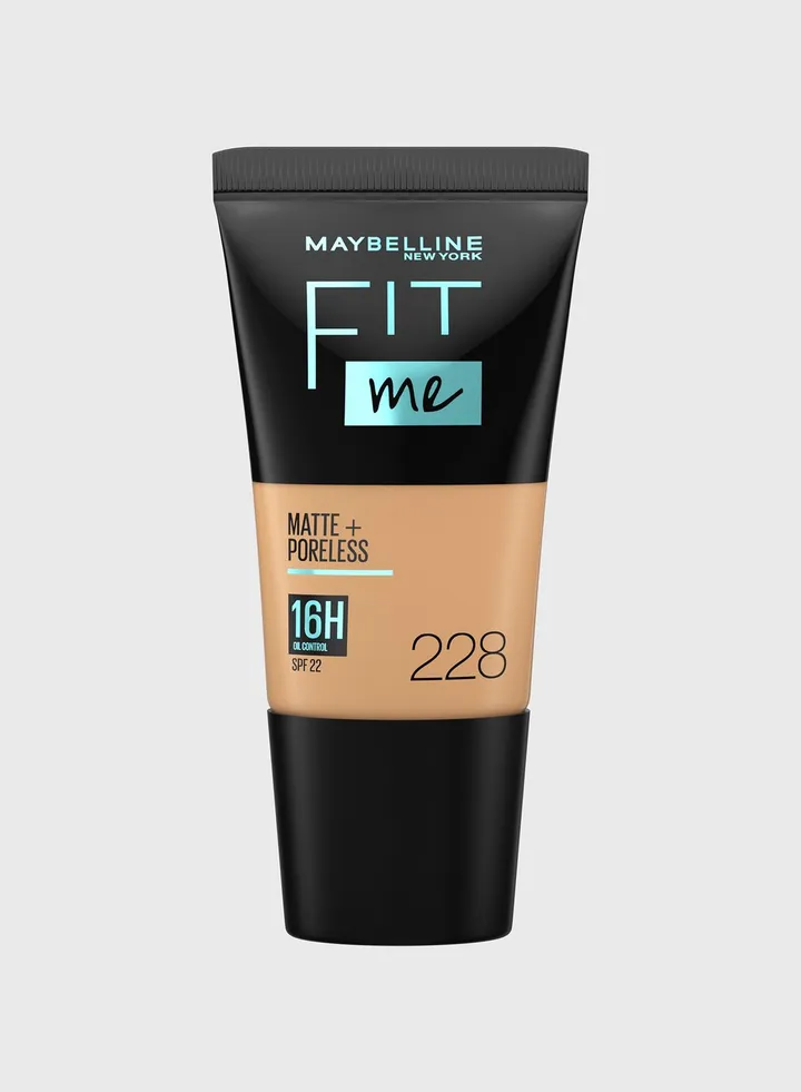 Fit Me Foundation Matte & Poreless with SPF - Tube 18Ml - 228