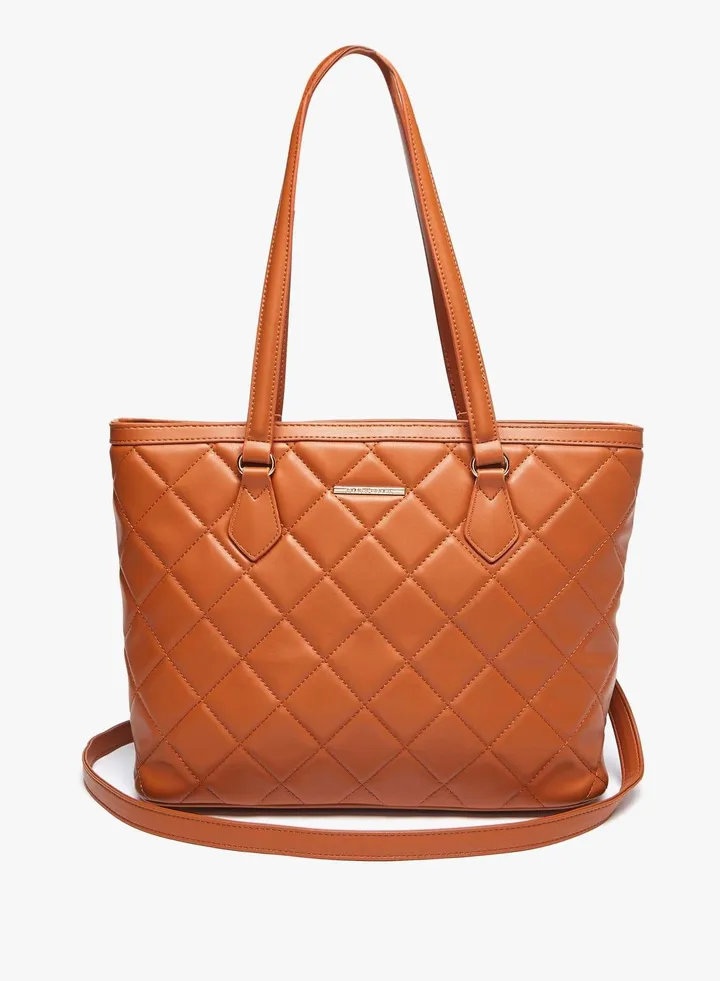 Womens Flora Bella Quilted Tote Bag With Double Handles