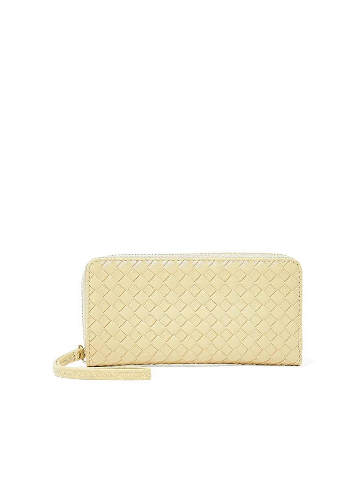 Woven Long Wallet