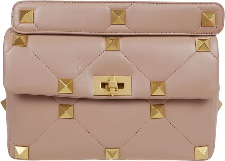 Large Shoulder Bag Roman Stud