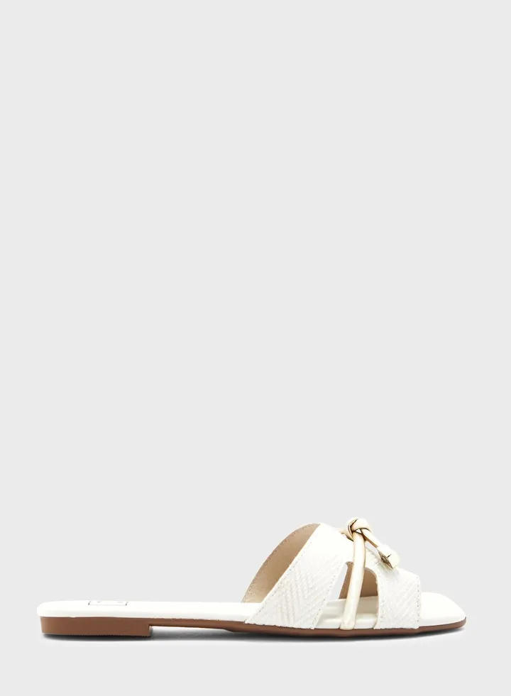 Kaitlyn Multi Strap Low Heel Sandals