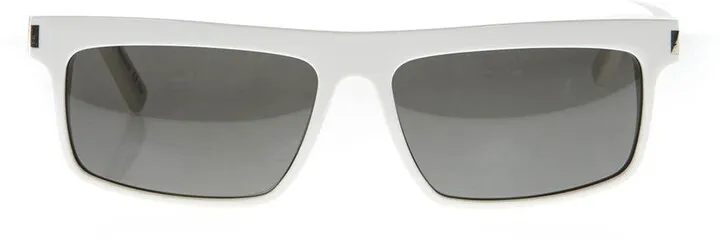 Saint Laurent Eyewear New Wave Rectangular Frame Sunglasses