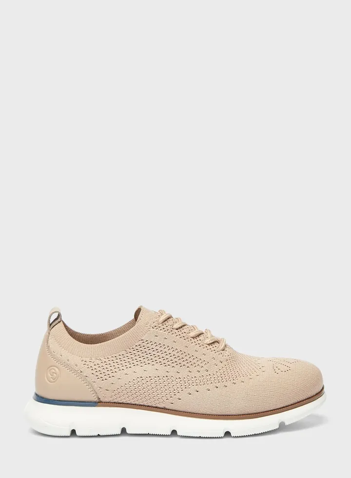 Lace Up Low Top Sneakers