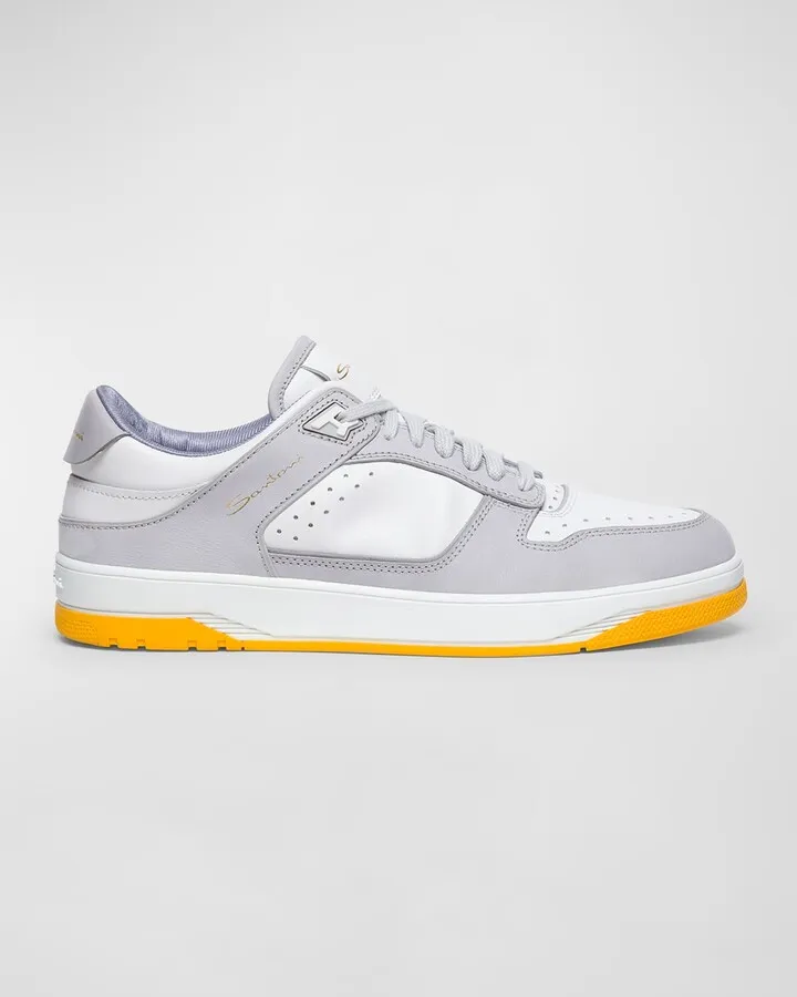 Men's Gopal Low-Top Leather Sneakers