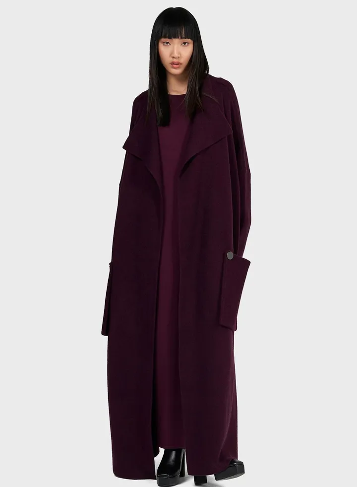 Flap Pocket Bisht