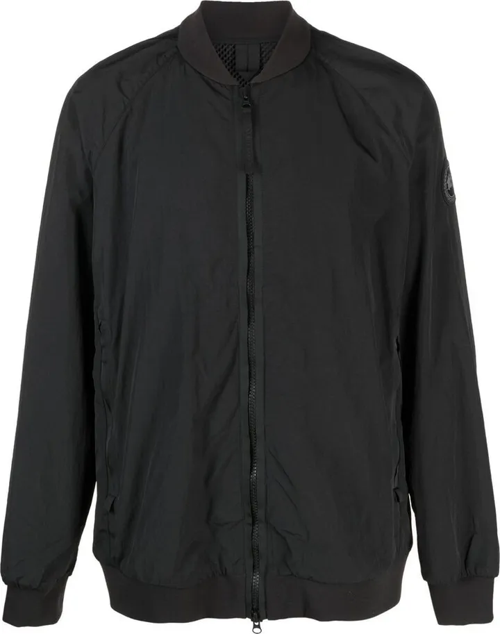 Logo-Patch Bomber Jacket