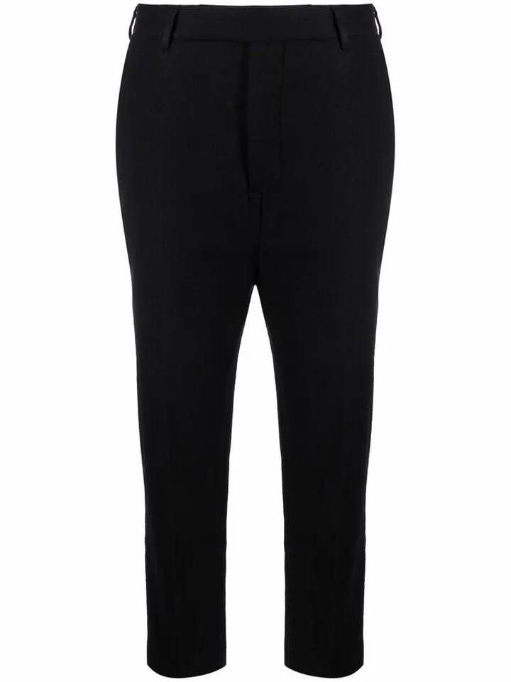 Cropped Tailored Trousers