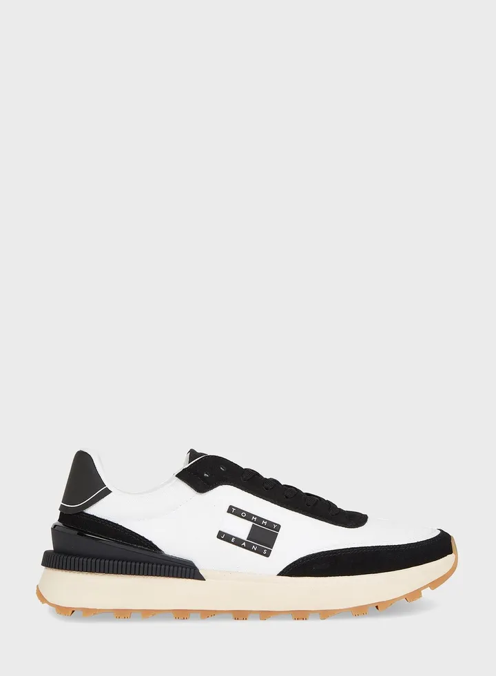 Lace Up Low Top Sneakers