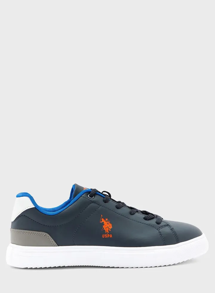 Lace Up Low Top Sneakers