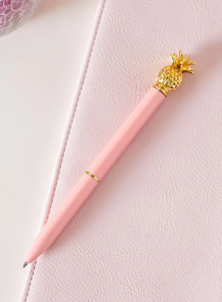 Pineapple Pink Ballpoint Pen