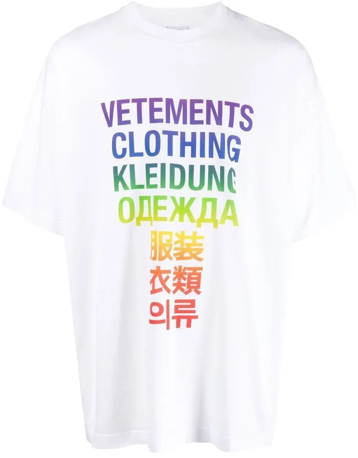 logo-print T-shirt