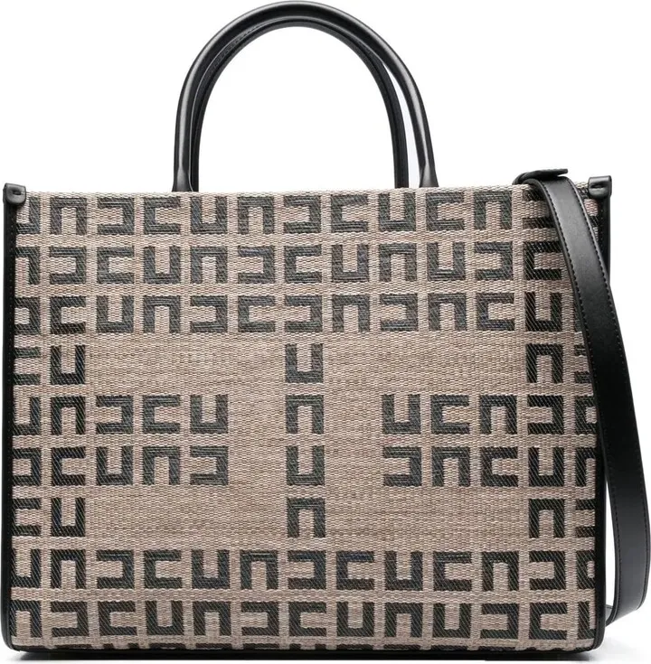 Shopping Bag With Logo All Over