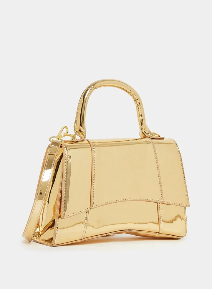 Metallic Detail Handbag