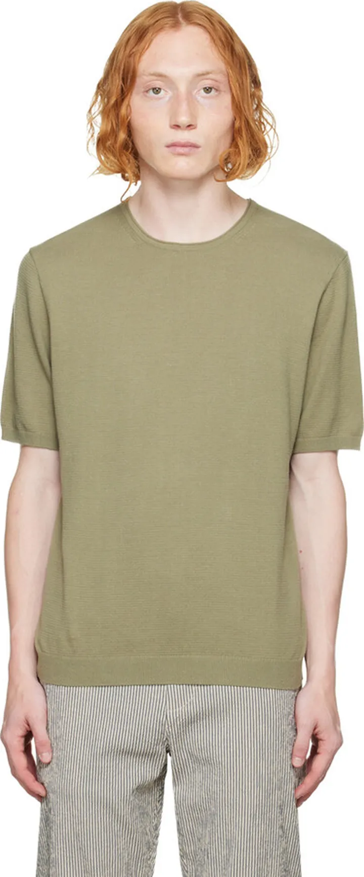 rag & bone Khaki Louis T-Shirt