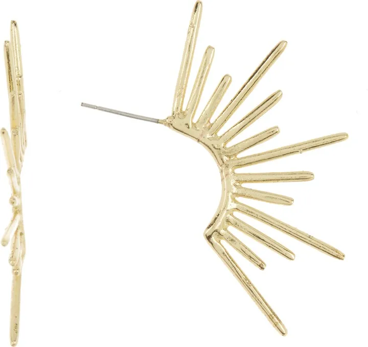 Sunburst Stud Earrings