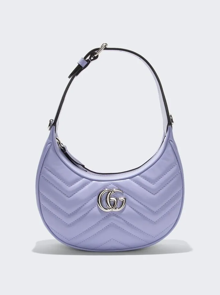 GG Marmont Mini Bag Lapis Blue