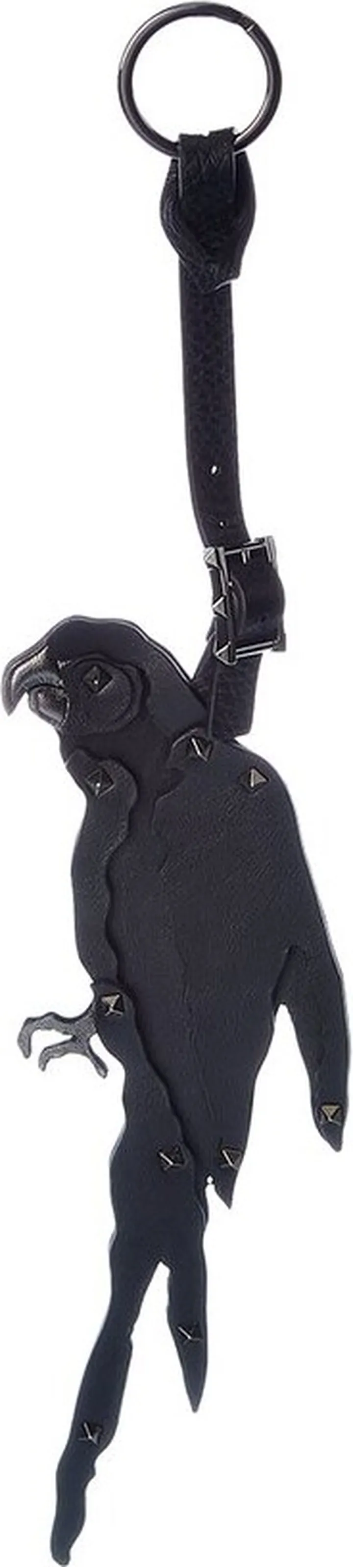 Valentino Leaf Leather Bag Charm