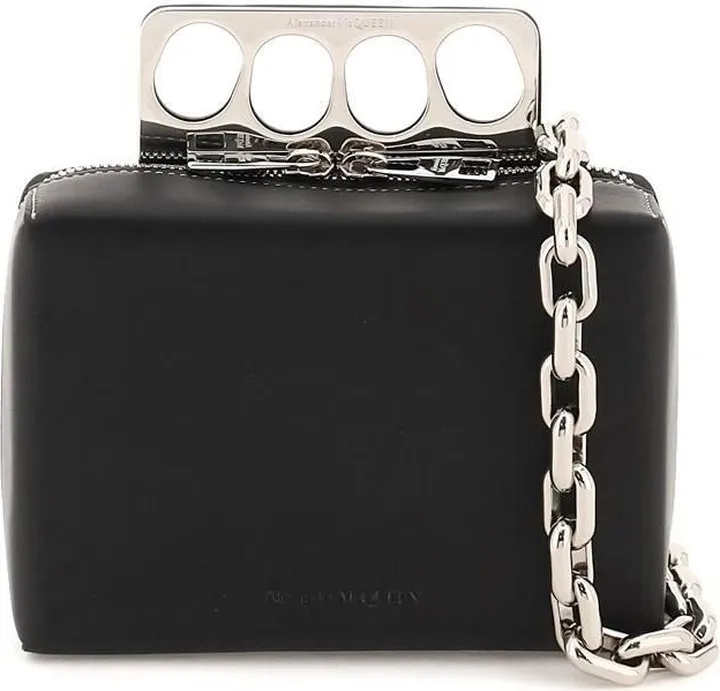 Alexander Mcqueen Mini Grip Crossobody Bag