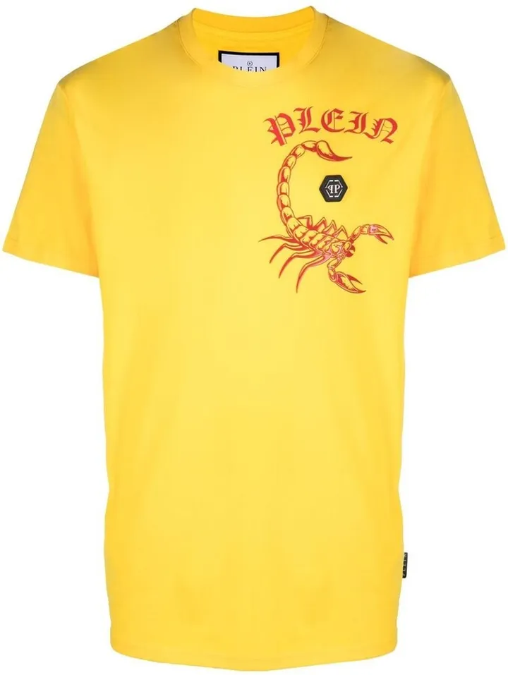 chest logo-print detail T-shirt