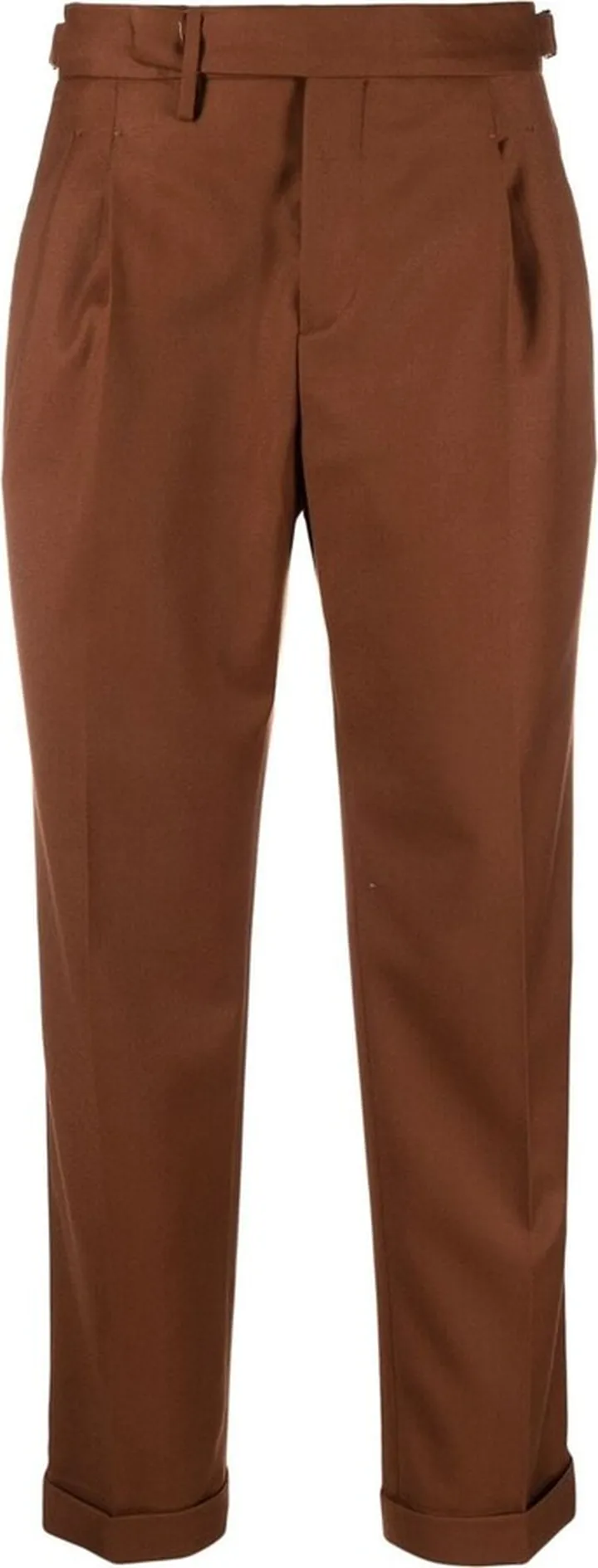 Cropped Tailored Trousers