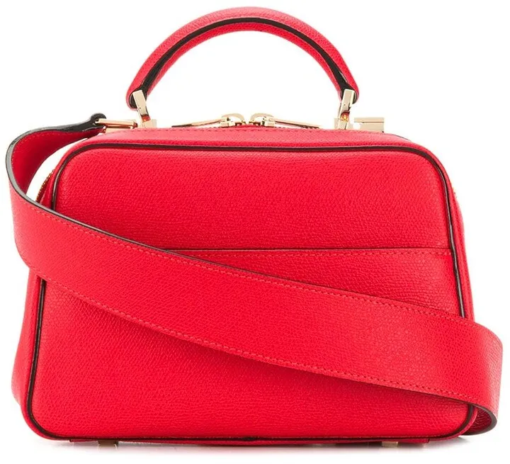 Serie S top handle mini tote bag