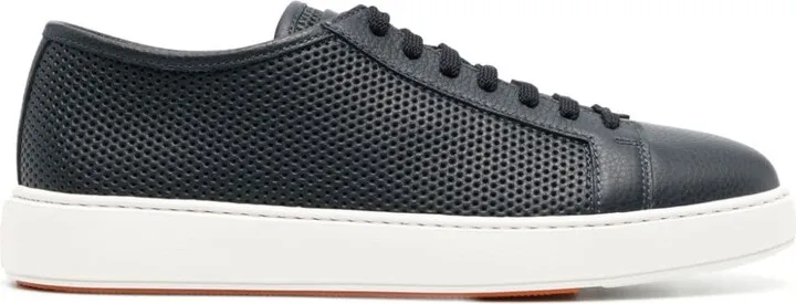 Leather Low-Top Sneakers