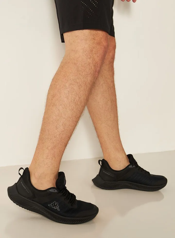 Men's Lace-Up Sports Shoes Black